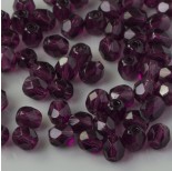 Zdjęcie - Fire Polish Dark Amethyst (20080) 4mm